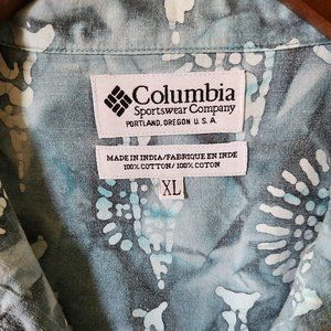 Columbia Aloha Shirt - Faded Blue/Gray